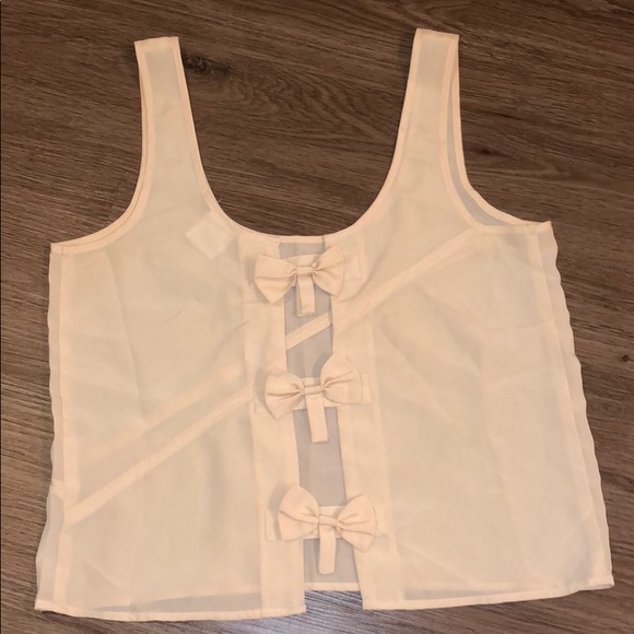 Back bows crop top - Picture 2 of 2